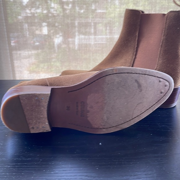 Celine tan suede chelsea boot. Size 36 - Picture 4 of 5